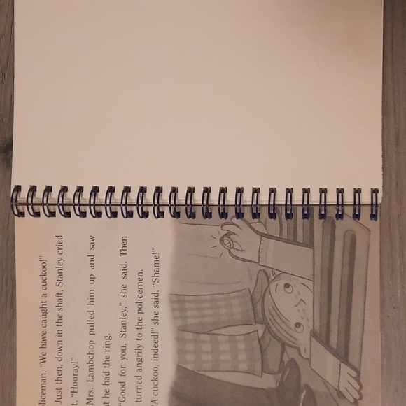 Secret Journal "Flat Stanley" Handmade journal 📚 - Picture 3 of 7